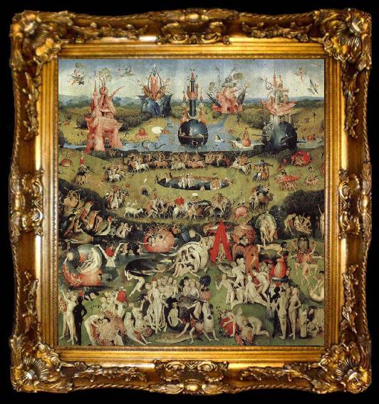 framed  BOSCH, Hieronymus lustans tradgard, ta009-2